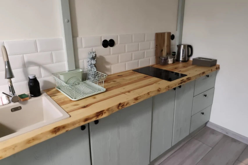 Kuchnia w apartamencie w Toruniu