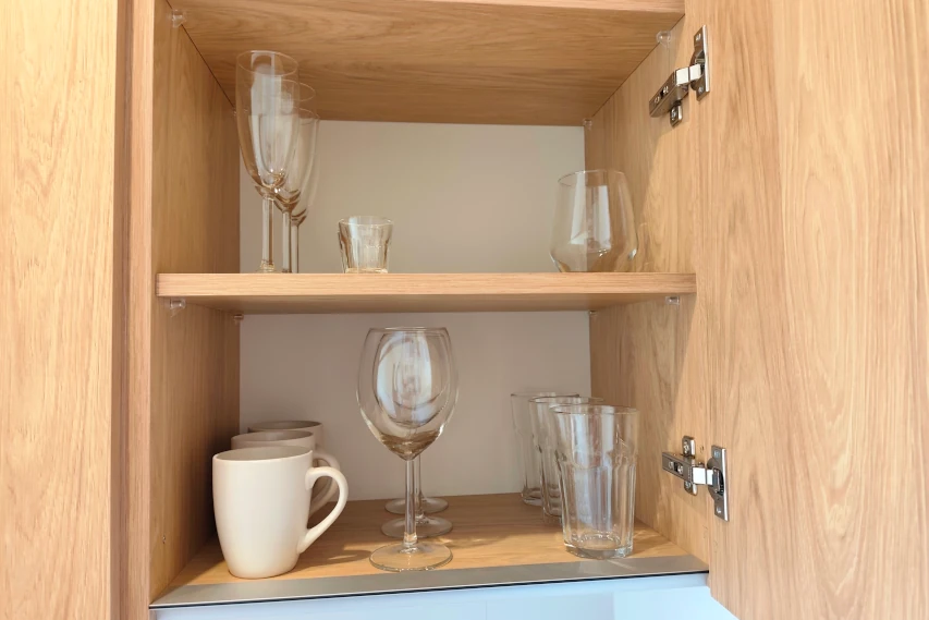 Komfortowe łóżko sypialniane Apartament Rybaki No 11